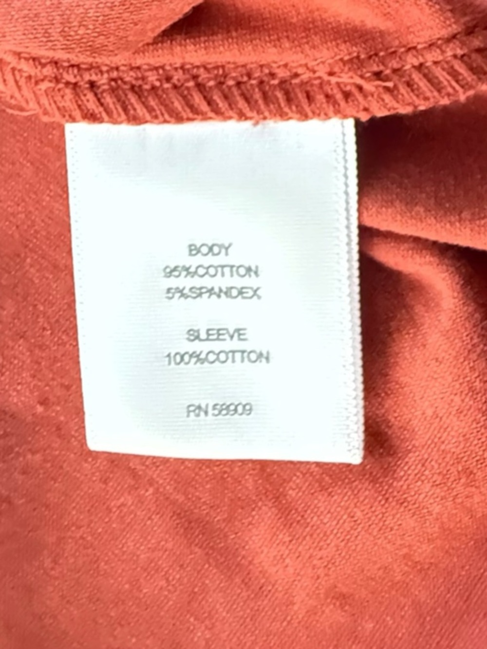 A Loves A Girls Puff Sleeve Top Kids Rust Crew Neck Cotton M 10/12Y - Picture 6 of 7